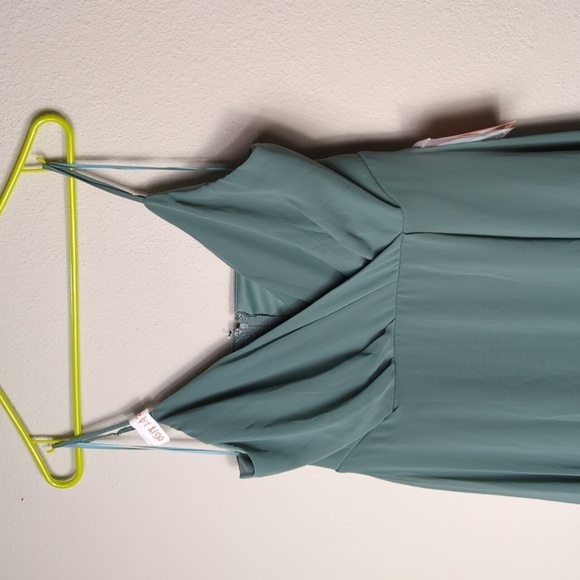 Birdy Grey Kaia Dress Women's XL Sea Glass Maxi Dress Gown - Picture 3 of 16